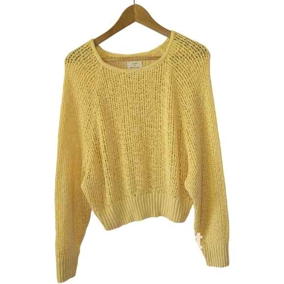 Billabong Knit Sweater top size M - Picture 2 of 5